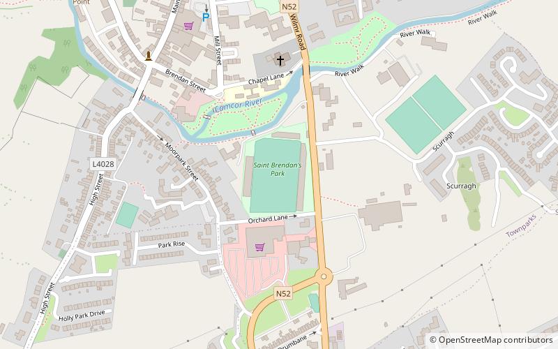 St Brendan's Park location map