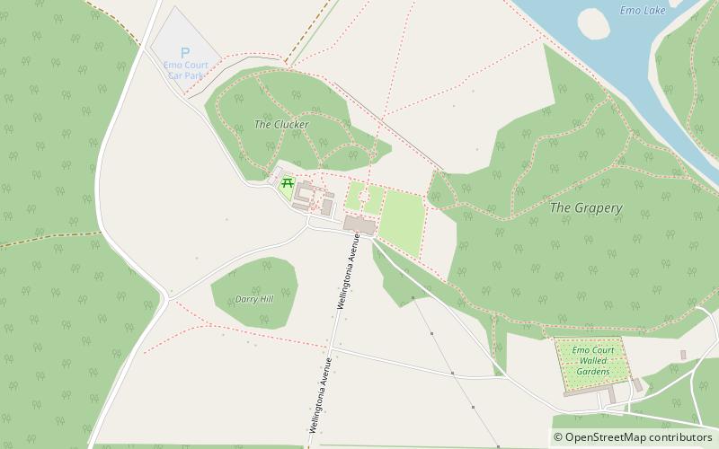 Emo Court location map