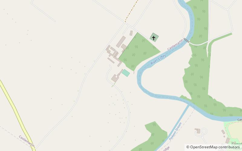Castlemartin House and Estate location map