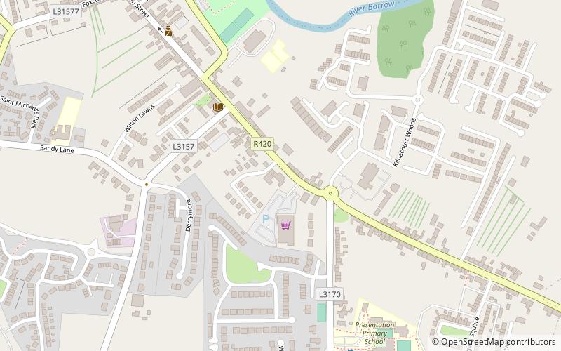 Portarlington location map