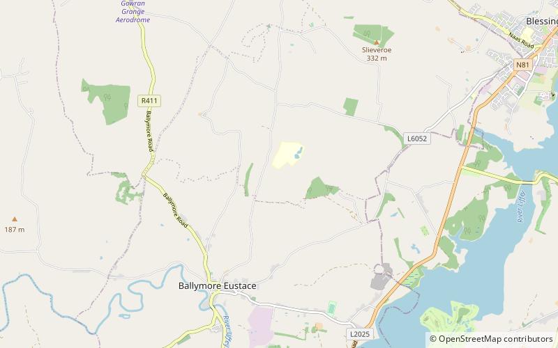 Barretstown Castle location map