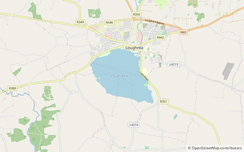 Lough Rea location map