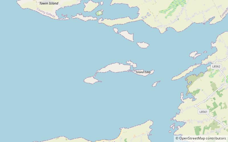 Island Eddy location map