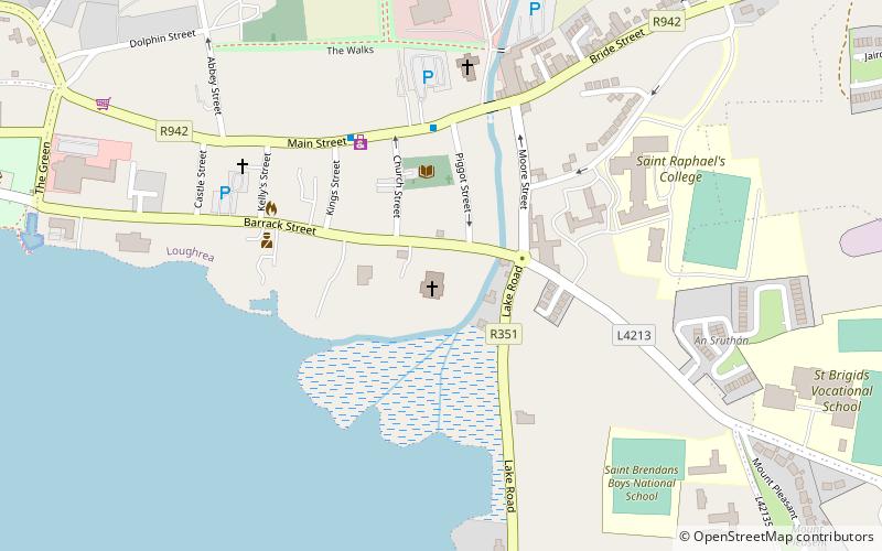 St Brendan's Cathedral location map