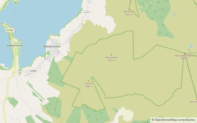 Moanbane location map