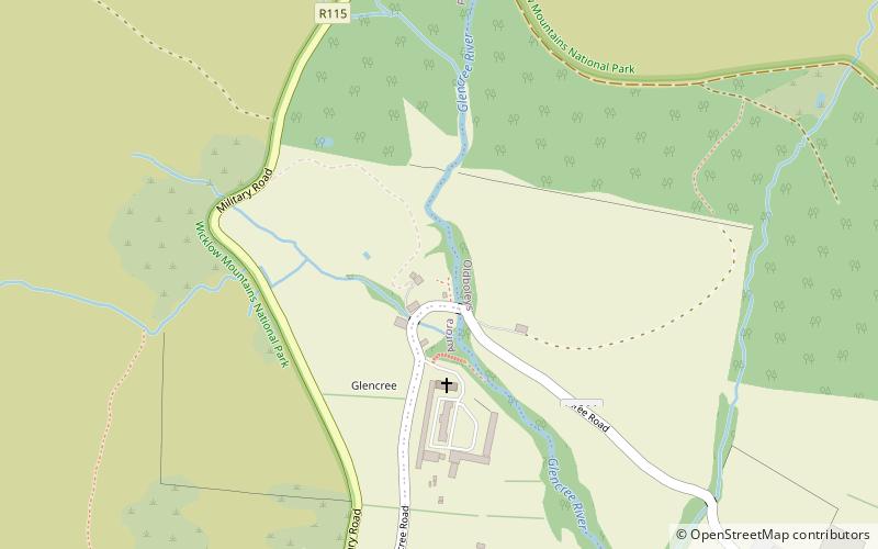 Deutscher Soldatenfriedhof Glencree location map