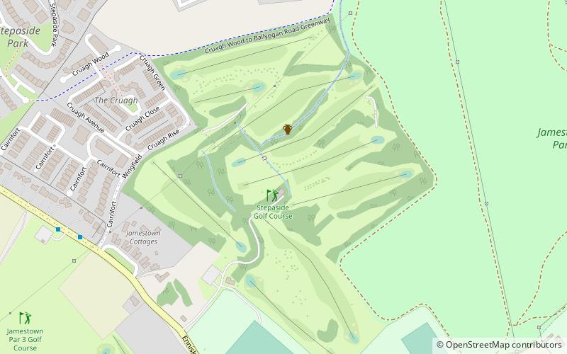 Stepaside Golf Course location map