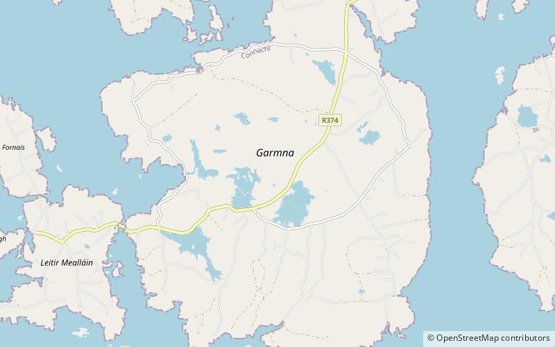 Gorumna location map