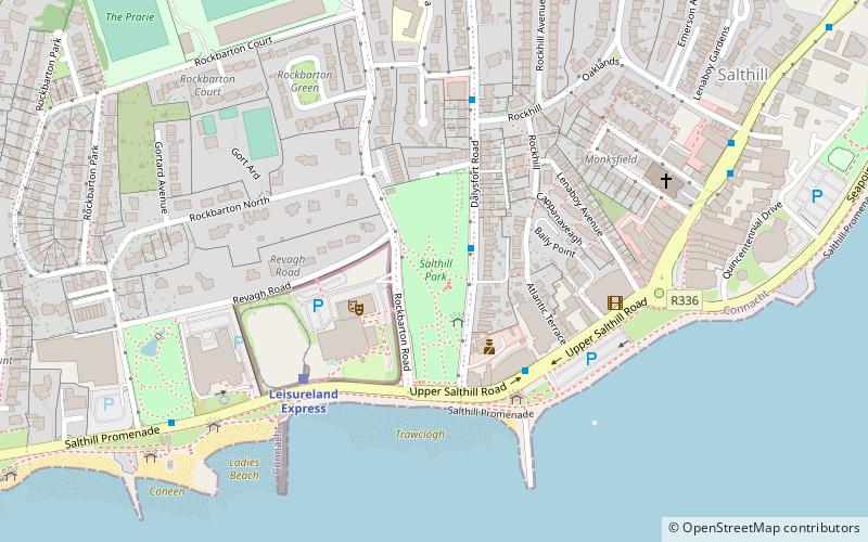 salthill galway location map