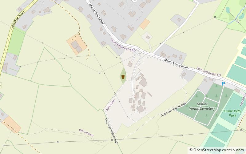 mount venus tallaght location map