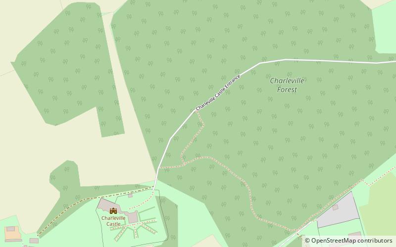 Charleville Castle location map