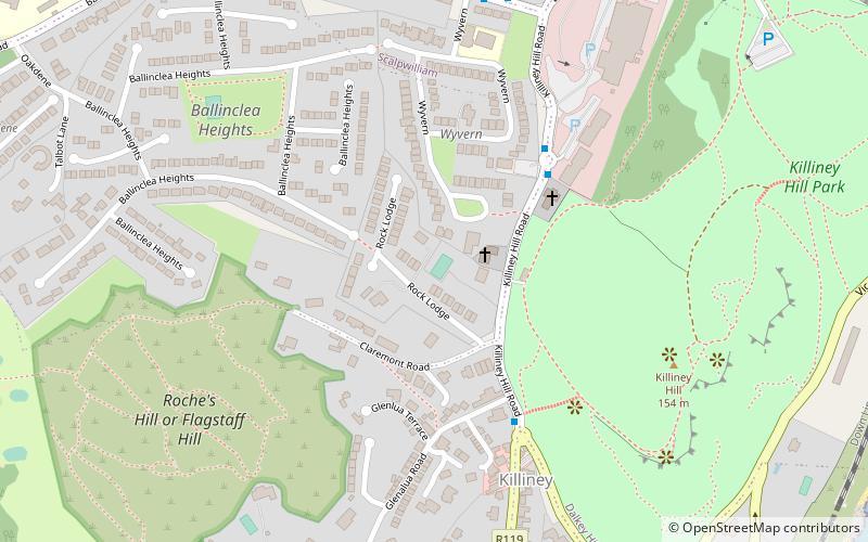 Killiney Hill location map