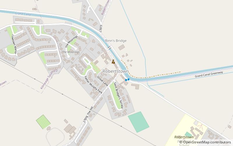 Robertstown location map