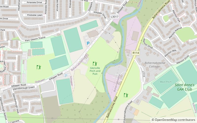 Glenville Pitch&Putt Club location map