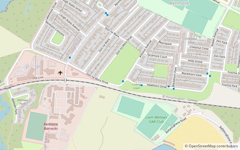 renmore galway location map