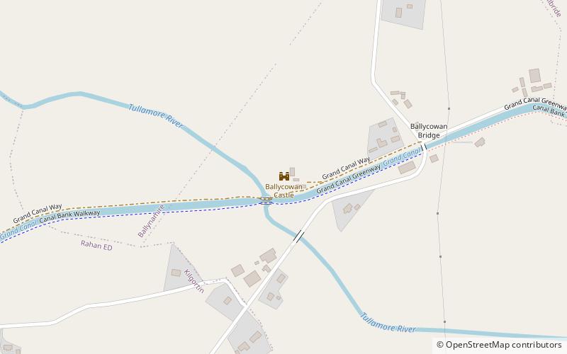 Ballycowan Castle location map