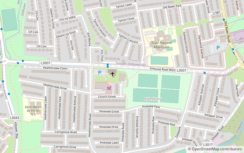 Tymon Bawn Community Centre location map