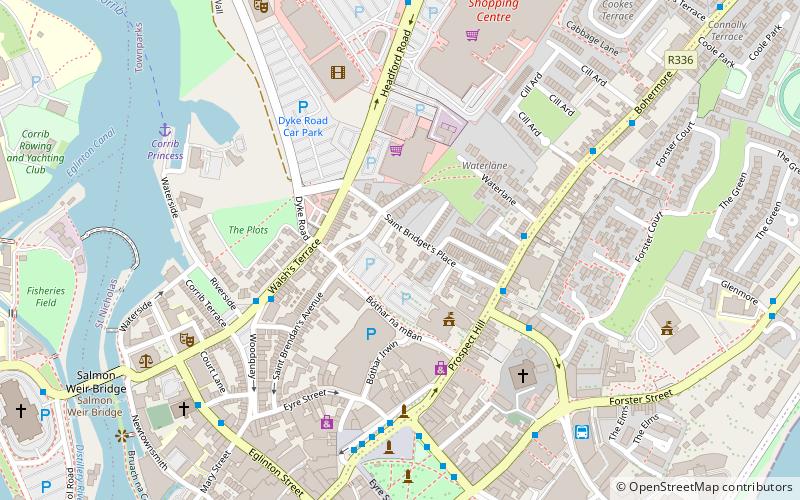 126 artist run gallery galway location map