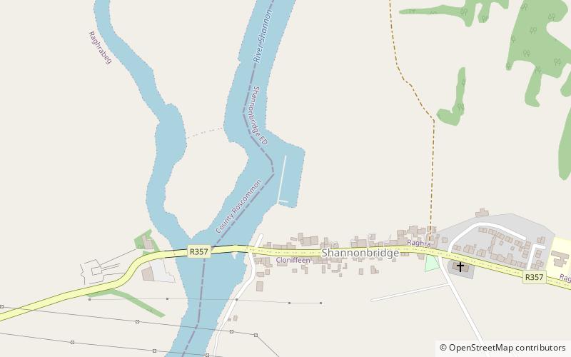 Shannonbridge Tourist Information Point location map