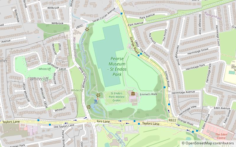 Saint Enda's Park location map