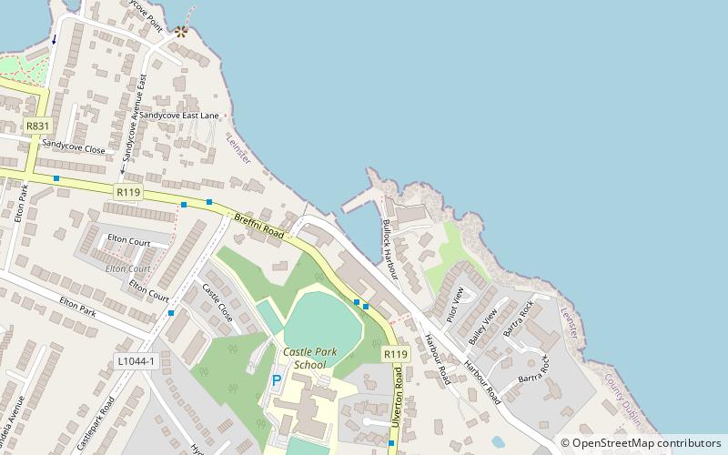 Bullock Harbour location map