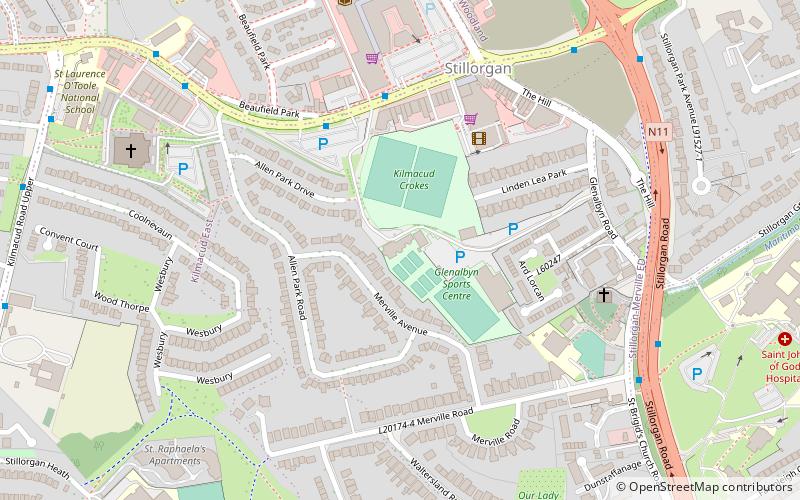 Glenalbyn location map