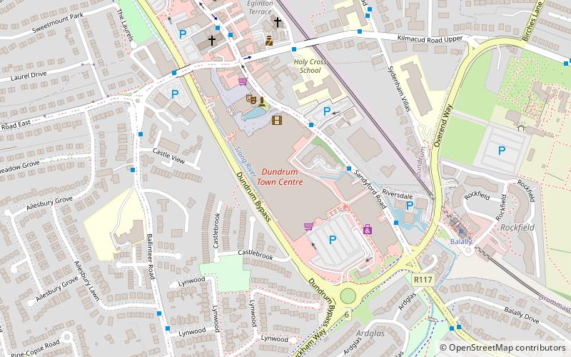Dundrum Town Centre location map
