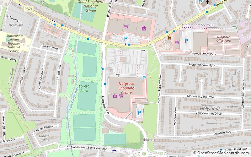 nutgrove shopping centre dublin location map