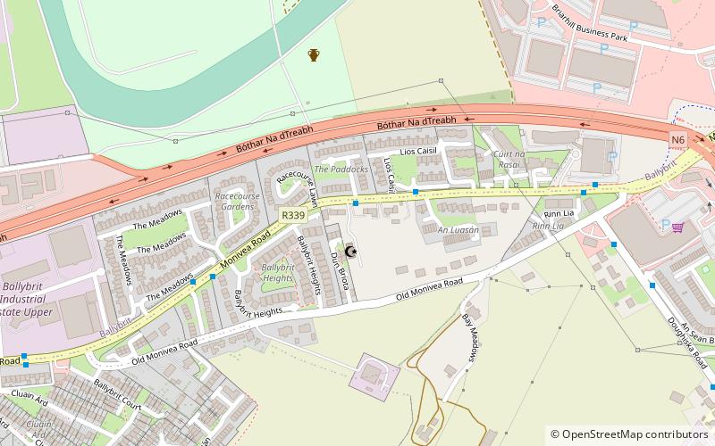 Galway Mosque location map