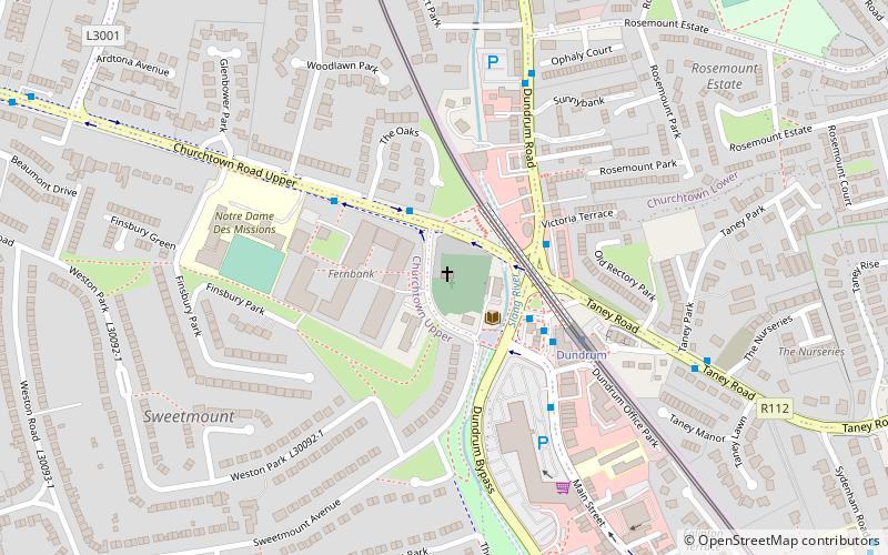 St. Nahi's Church location map