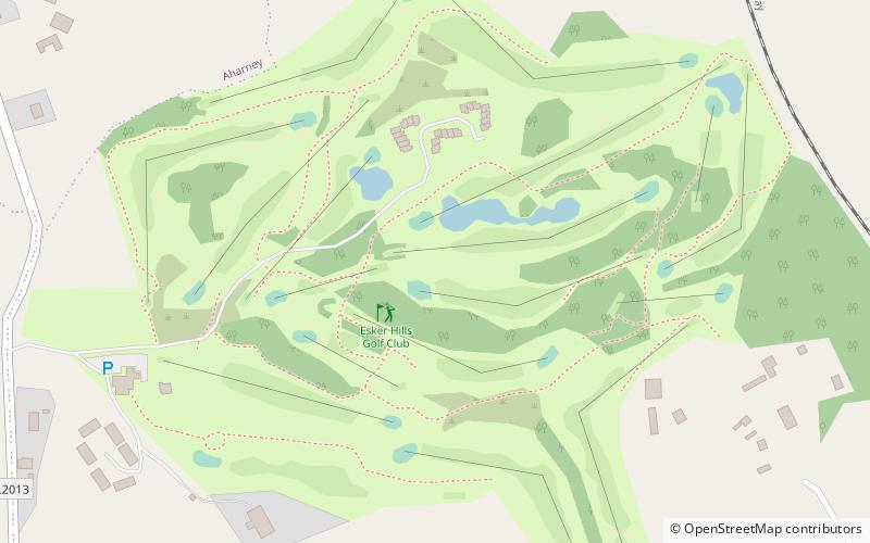 Esker Hills Golf Club location map