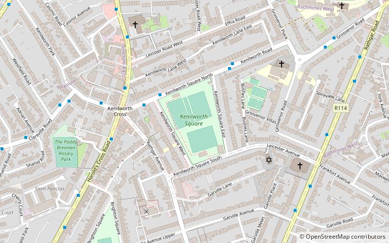 Kenilworth Square location map