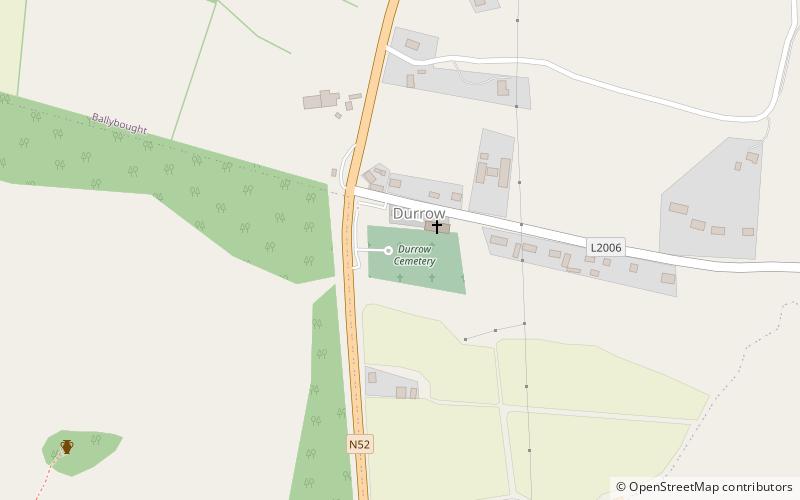Durrow location map