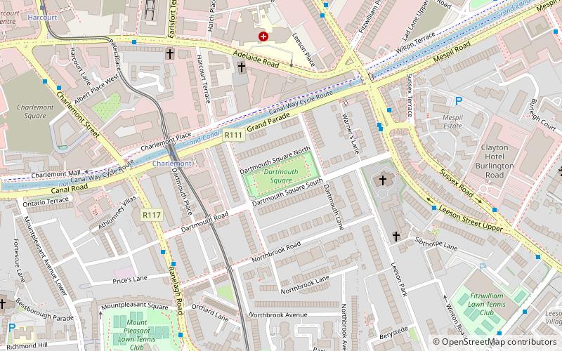 dartmouth square dublin location map