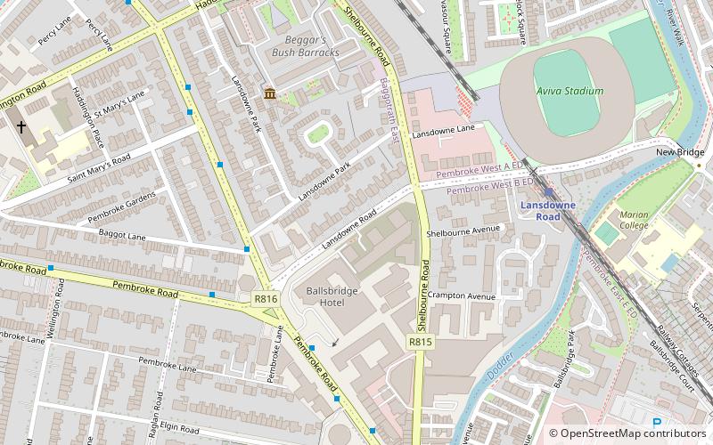 Dublin 4 location map