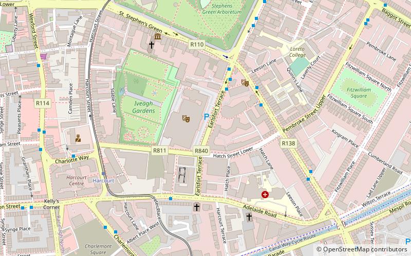 Sala Nacional de Conciertos de Dublín location map