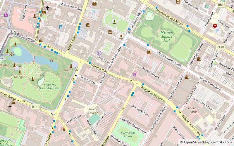 Doheny & Nesbitt location map