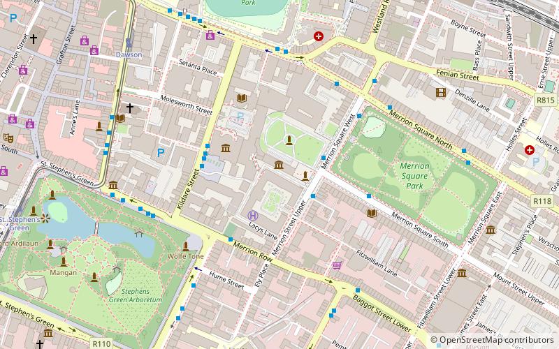 National Museum of Ireland location map