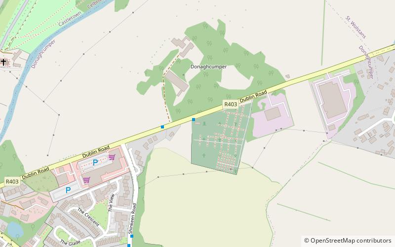 Donaghcumper Church location map