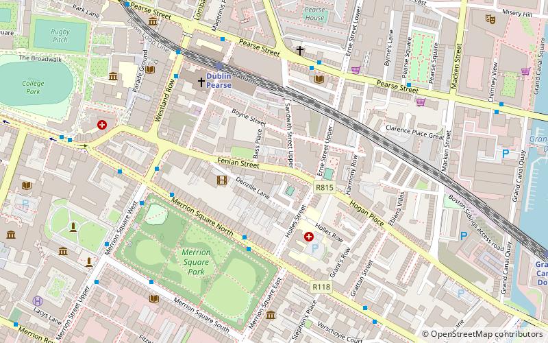 Fenian Street location map