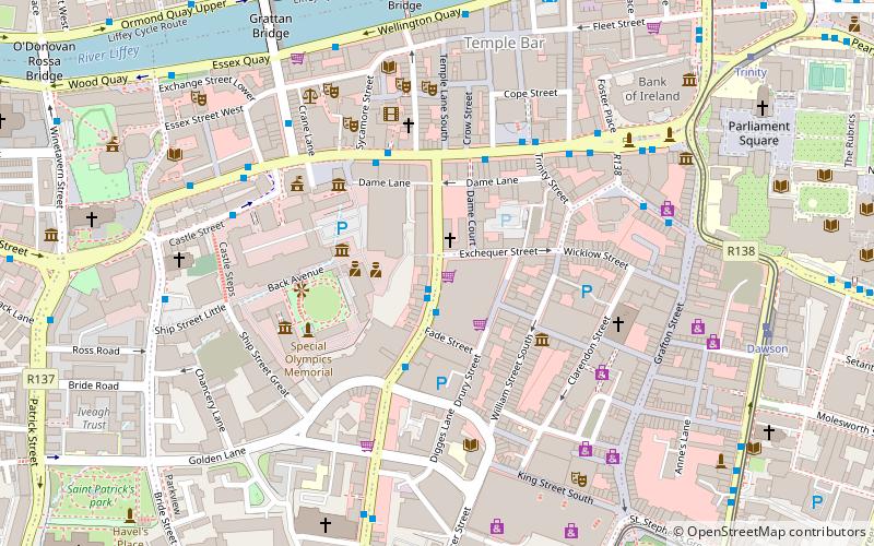 South Great George's Street location map