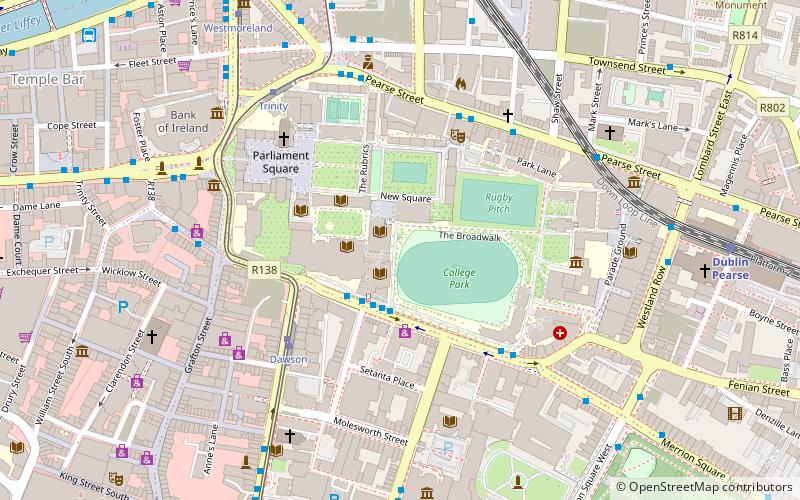 Kildare Street location map