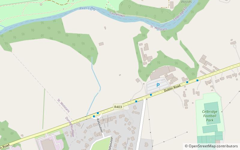 st wolstans priory lucan location map