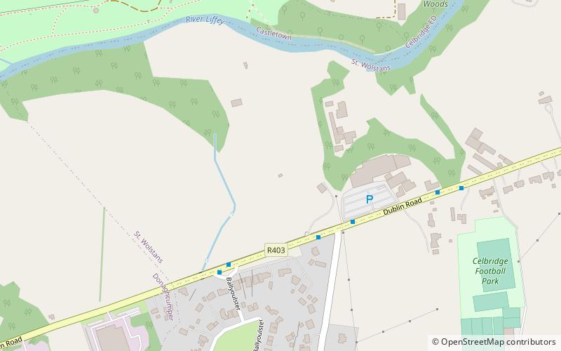 St. Wolstan's Priory location map