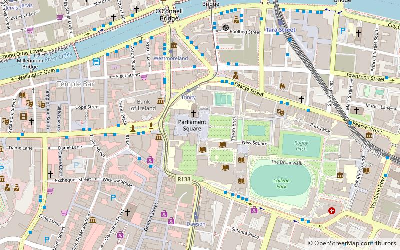 University of Dublin location map