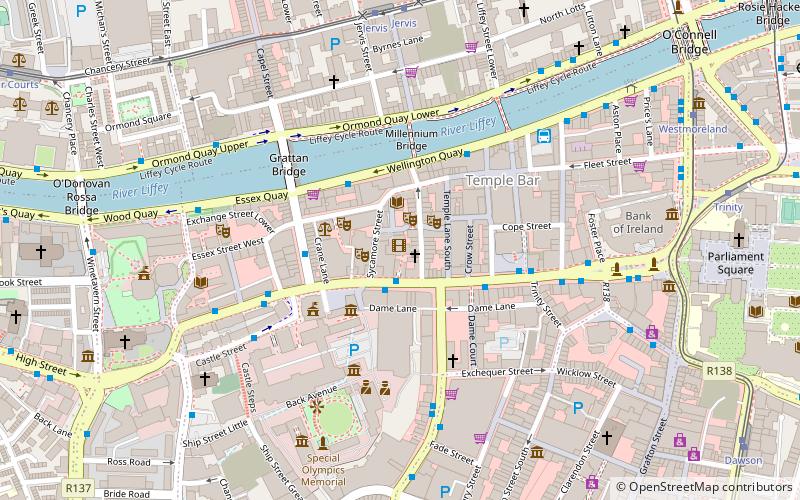 Irish Film Institute location map