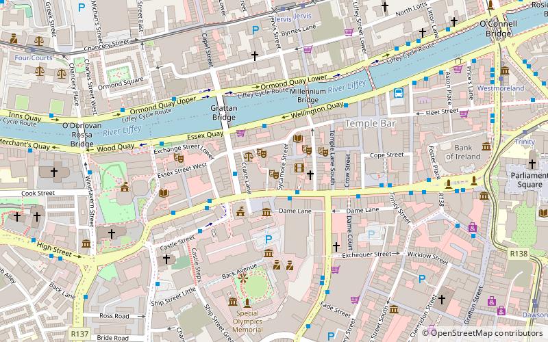 Olympia Theatre Dublin location map