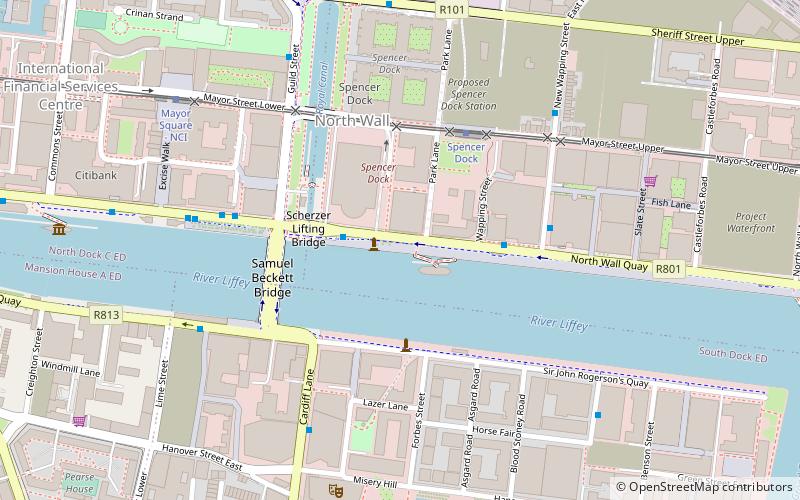 Convention Centre Dublin location map