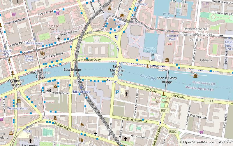 Talbot Memorial Bridge location map