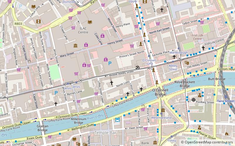 Abbey Street location map